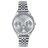 Sonata Wedding Edit Quartz Multifunction Silver Dial Stainless Steel Strap Watch For Women 87085sm01 - KRISHNA WATCH COMPANY