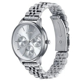 Sonata Wedding Edit Quartz Multifunction Silver Dial Stainless Steel Strap Watch For Women 87085sm01 - KRISHNA WATCH COMPANY