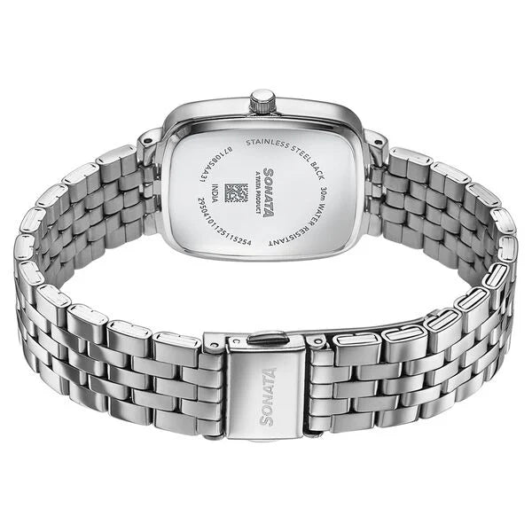 Sonata Festive Quartz Analog Watch For Women - 87108SM01 - KRISHNA WATCH COMPANY