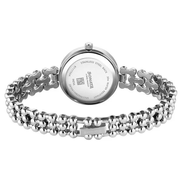 Sonata Festive Quartz Analog Watch For Women 87117sm01 - KRISHNA WATCH COMPANY