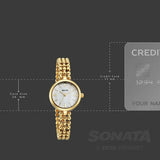 Sonata Festive Quartz Analog Watch For Women 87117ym01 - KRISHNA WATCH COMPANY