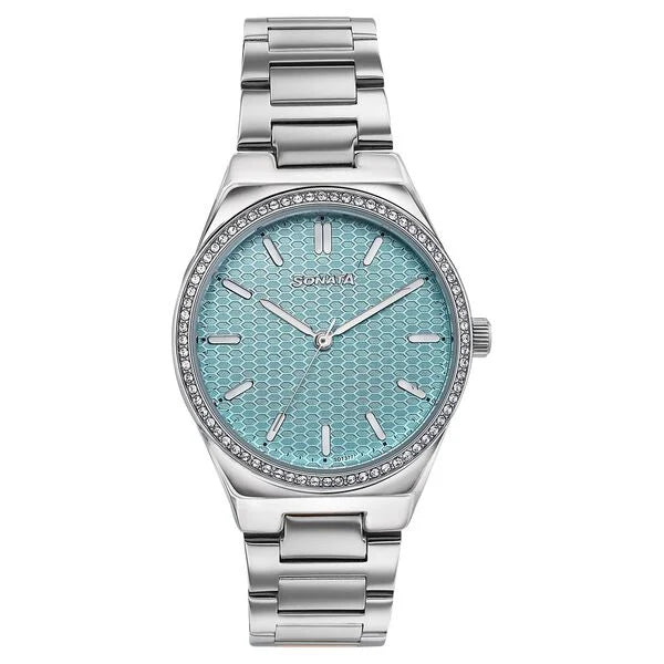 Sonata Jashn Quartz Watch For Women 87120SM01
