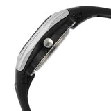 SF Quartz Analog Silver Dial Plastic Strap Watch for Women 8989pp03