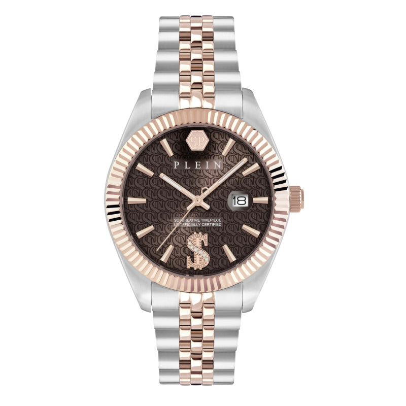 PHILIPP PLEIN Date Superlative Crystal Watch - PWMFA0925