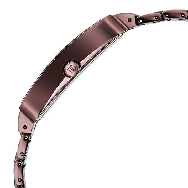 Titan Regalia Shaped Ceramic Quartz Analog with Date Black Dial Steel & Ceramic Strap Watch For Men 90013kd06