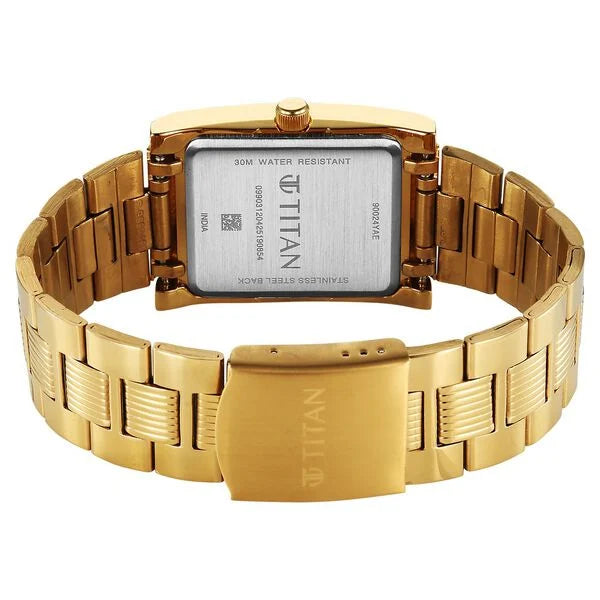 Titan Karishma Wedding Edit Analog Watch for Men - 90024YM09 - KRISHNA WATCH COMPANY