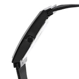 Titan Quartz Analog with Date Black Dial Stainless Steel Strap Watch for Men / 90076NM01