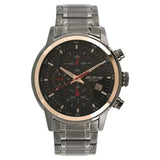 Titan Octane Black Dial Stainless Steel Strap Watch - 90086KM03 - KRISHNA WATCH COMPANY