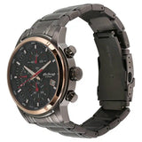 Titan Octane Black Dial Stainless Steel Strap Watch - 90086KM03 - KRISHNA WATCH COMPANY