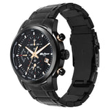 Titan Octane Black Dial Chronograph Watch for Men 90086KM05