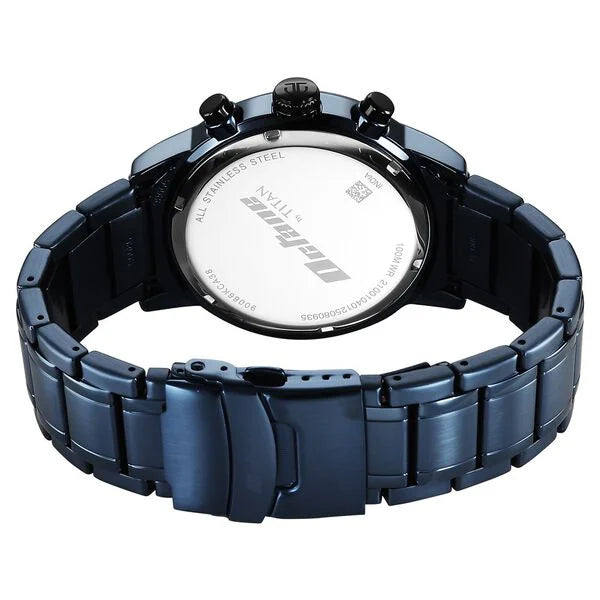 Titan Octane Primal Quartz Chronograph Watch For Men - 90086KM08 - KRISHNA WATCH COMPANY