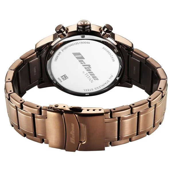 Titan Octane Primal Quartz Chronograph Watch For Men - 90086km09 - KRISHNA WATCH COMPANY