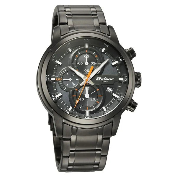 Titan Octane Primal Quartz Chronograph Watch For Men 90086qm01