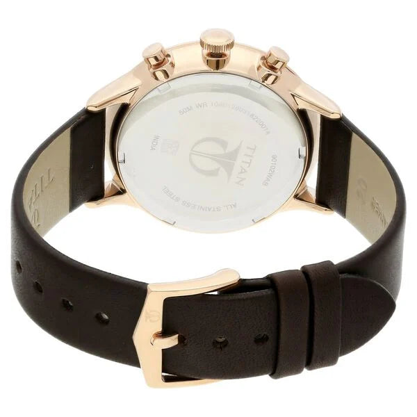 Titan Quartz Multifunction Watch for Men 90102wl01 - KRISHNA WATCH COMPANY