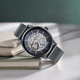 Titan Skeletal Automatic Watch for Men 90110qm01