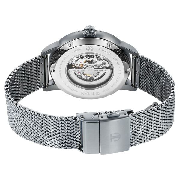 Titan Automatic Watch For Men - 90110QM02 - KRISHNA WATCH COMPANY