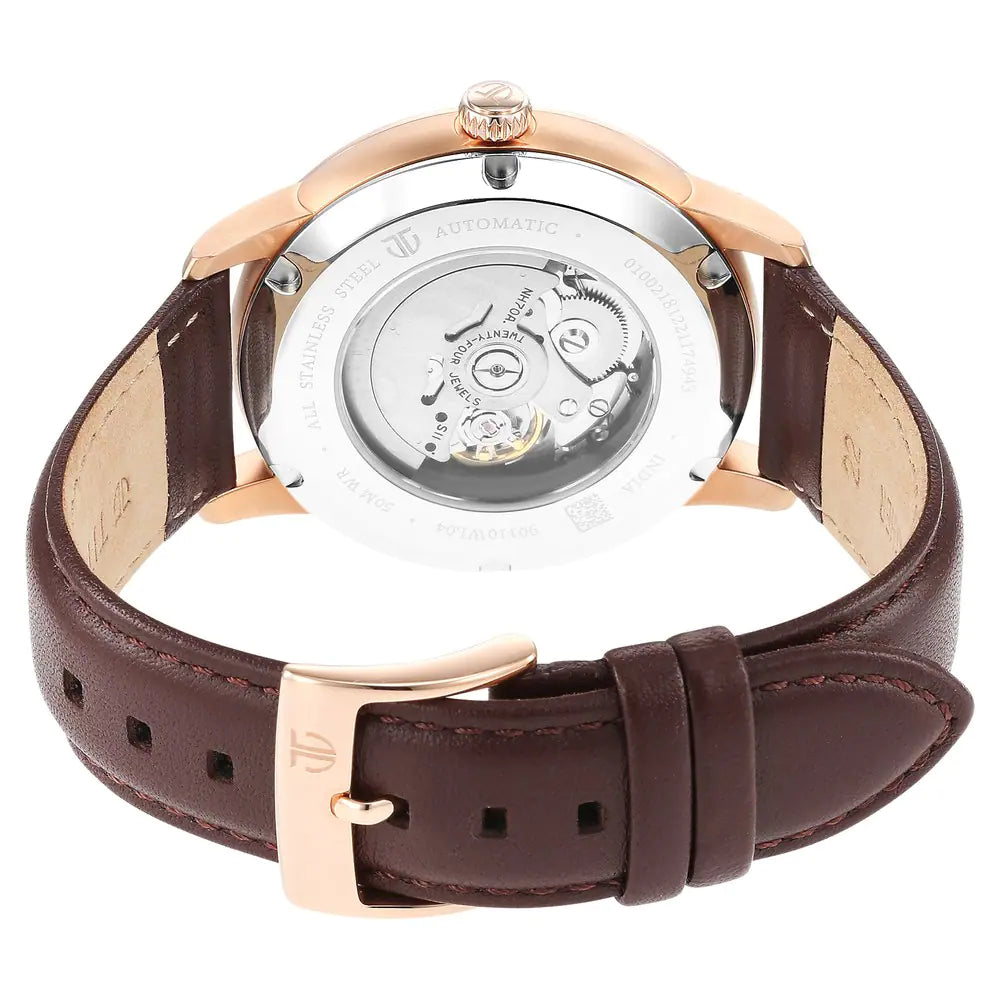 Titan Mechnaical Green Dial Analog Watch for Men 90110WL04 - KRISHNA WATCH COMPANY