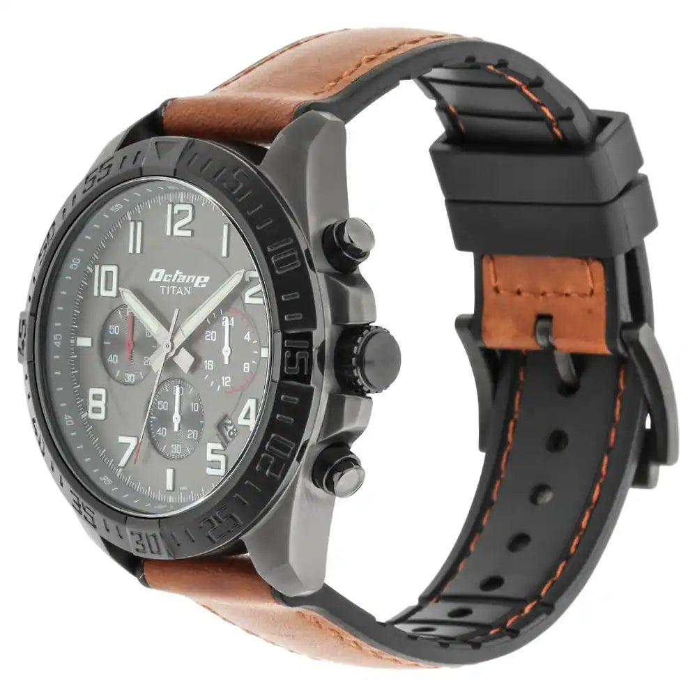 Titan Octane Analog Watch 90112KP01 - KRISHNA WATCH COMPANY