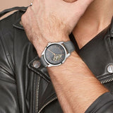 Titan Automatic Sectoral Grey Dial Grey Watch for Men - 90126SL01 - KRISHNA WATCH COMPANY