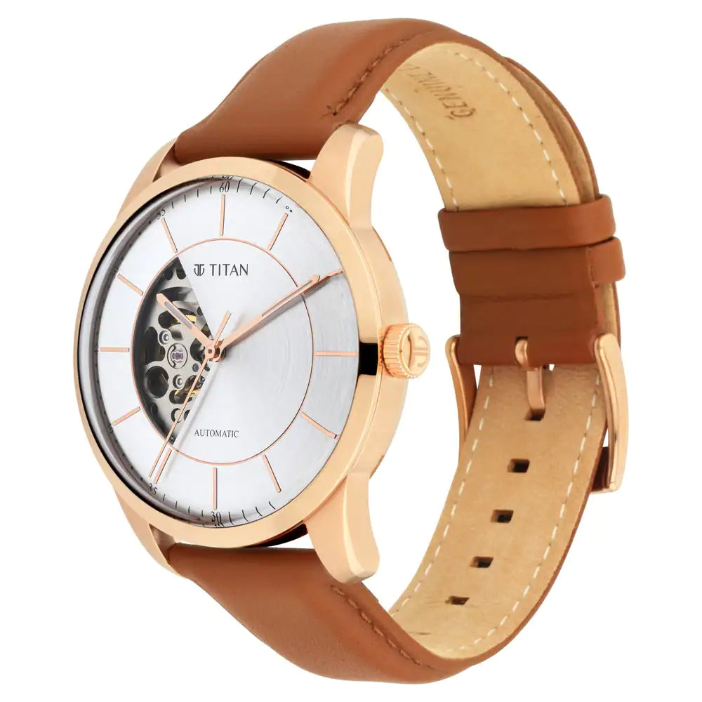 Titan Sectoral Automatic Watch NN90126WL01 - KRISHNA WATCH COMPANY