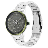 Titan Urban Magic Green Dial Stainless Steel Strap Watch 90133KM01 / NS90133KM01