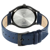 Titan Classique Slimline Blue Dial Analog with Date Leather Strap watch for Men / 90142NL01 - KRISHNA WATCH COMPANY