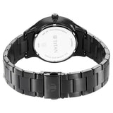 Titan World Time Black Dial Stainless Steel Strap Watch - 90145NM01 - KRISHNA WATCH COMPANY