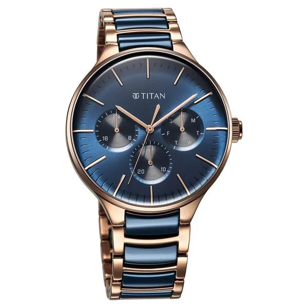 Titan Ceramic Watch For Men NT90148KD04 - KRISHNA WATCH COMPANY