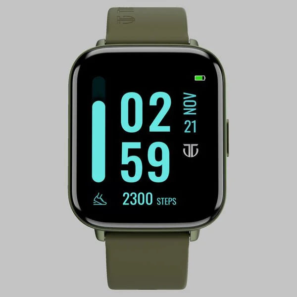 Titan Smart 2 Watch Silicone Green Strap watch for Unisex 90155ap03 - KRISHNA WATCH COMPANY