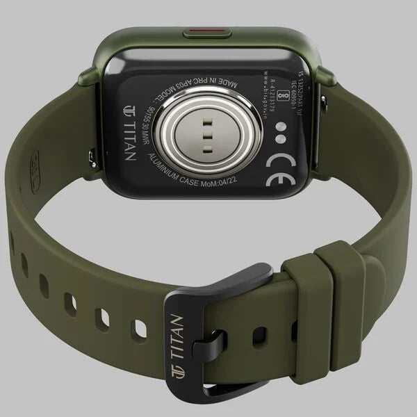 Titan Smart 2 Watch Silicone Green Strap watch for Unisex 90155ap03 - KRISHNA WATCH COMPANY