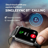 Titan Traveller with 4.52 cm AMOLED Display, BT Calling, India's First FitVerse Smartwatch with Brown Leather Strap 90166ap03