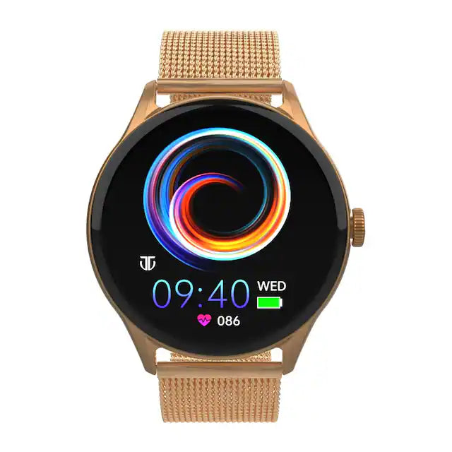 Titan Evoke with large 1.43" AMOLED Display 1000 Nits Brightness, SingleSync, IP68 Water Resistance 90172AM02 - KRISHNA WATCH COMPANY