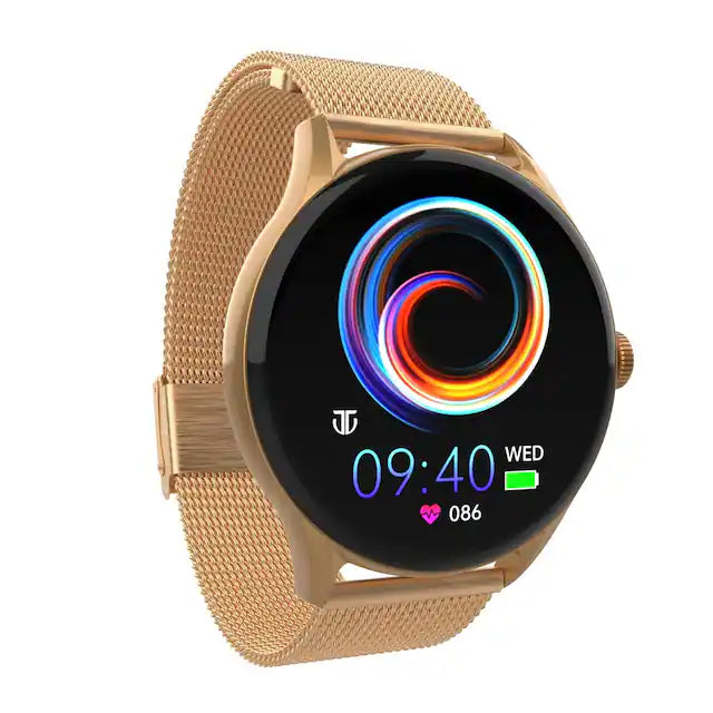 Titan Evoke with large 1.43" AMOLED Display 1000 Nits Brightness, SingleSync, IP68 Water Resistance 90172AM02 - KRISHNA WATCH COMPANY