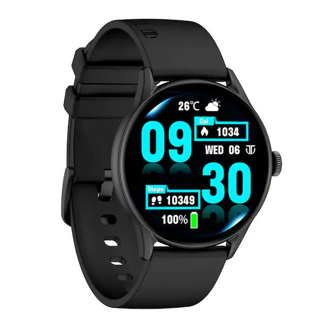 Titan Evoke with large 1.43" AMOLED Display 1000 Nits Brightness, SingleSync, IP68 Water Resistance 90172AP01 - KRISHNA WATCH COMPANY