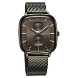 Titan Avant Garde Quartz Multifunction Brown Dial Watch For Men - 90178QM02