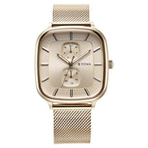 Titan Avant Garde Silver Dial Quartz Multifunction Stainless Steel Strap watch for Men 90178WM01