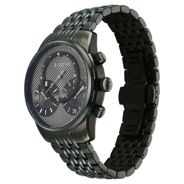 Titan Micromotors Olive Dial Watch for Men 90179qm01