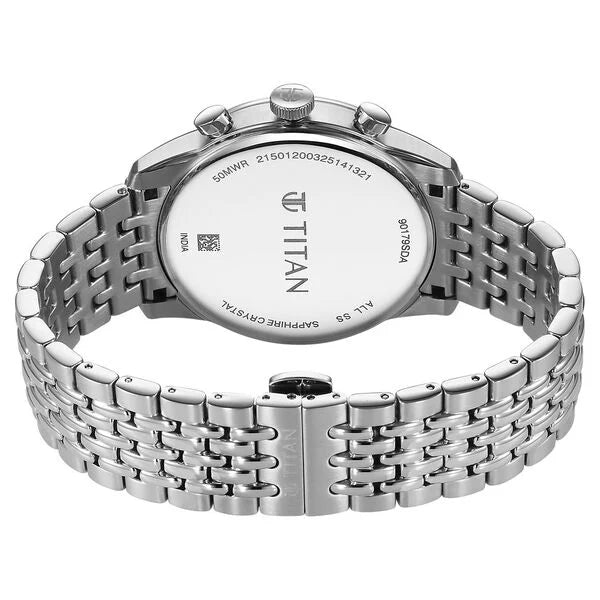 Titan Micromotors Green Dial Watch for Men 90179sm01