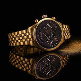 Titan Micromotors Rose Gold dial Watch for Men 90179wm01