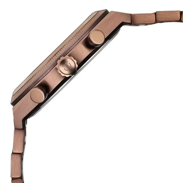 Titan Micromotors Brown Dial Watch for Men 90180qm01