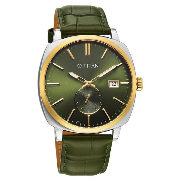 Titan Classique Suave Analog Watch for Men 90189bl01 - KRISHNA WATCH COMPANY