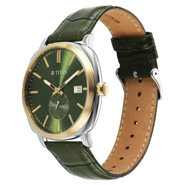 Titan Classique Suave Analog Watch for Men 90189bl01 - KRISHNA WATCH COMPANY