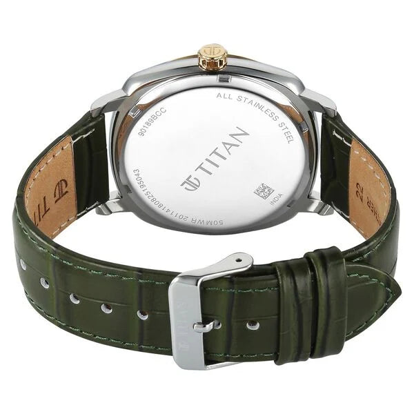 Titan Classique Suave Analog Watch for Men 90189bl01 - KRISHNA WATCH COMPANY