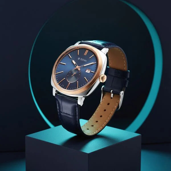 Titan Classique Suave Analog Watch for Men 90189KL01 - KRISHNA WATCH COMPANY