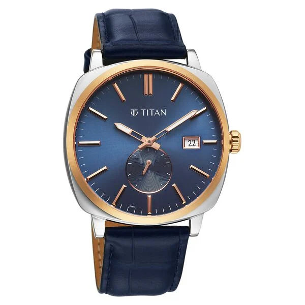 Titan Classique Suave Analog Watch for Men 90189KL01 - KRISHNA WATCH COMPANY