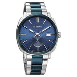 Titan Classique Suave Analog Watch for Men - 90189KM01 - KRISHNA WATCH COMPANY