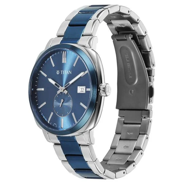 Titan Classique Suave Analog Watch for Men - 90189KM01 - KRISHNA WATCH COMPANY