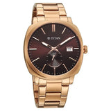 Titan Classique Suave Analog Watch for Men - 90189WM01 - KRISHNA WATCH COMPANY