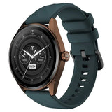 Titan Crest with 3.63 cm AMOLED Display with AOD, Functional Crown, BT Calling, Premium Smartwatch with Teal Strap 90197ap03