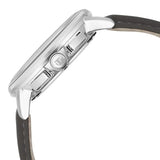 Titan Light leathers Multifunction Anthracite Dial Leather Strap Watch For Men 90200sl02